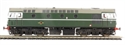 Class 27 D5361 in BR green with small yellow panels