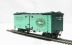 American billboard reefer freight car in Dogfish Head Craft Brewery livery