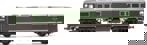 Class 28 Co-Bo BR Green Small Yellow Panels D5704 Diesel Locomotive - DCC Sound & Weathered