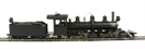 2-6-6-2 articulated loco with tender & DCC sound on board - painted, unlettered with wood cab & tapered stack (black)