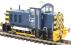 Class 07 shunter 07002 in BR blue