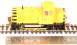 Class 07 shunter 07001 in Peakstone yellow