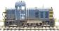 Class 07 shunter 07009 in BR blue - weathered