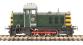 Class 07 D2998 in BR green with wasp stripes