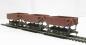 American wood side-dump mining/logging car - Pack of 3