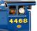Kingscale Gauge 3 Gas-Fired LNER Blue 4-6-2 Class A4 4468 Mallard Valanced
