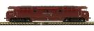 Class 52 'Western' D1065 "Western Consort" in BR maroon with small yellow panels