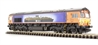 Class 66 66709 "Sorrento" in MSC/GBRF blue & orange