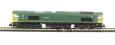 Class 66/5 66612 "Forth Raider" in unbranded Freightliner green & yellow