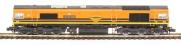 Class 66/4 66413 "Lest We Forget" in Freightliner / G&W orange - Digital fitted