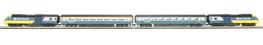 Class 43 HST 4-car book set in BR blue & grey - W43047, W43046 with 2 Mk3 coaches