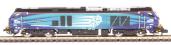 Class 68 68001 "Evolution" in Direct Rail Services blue - Digital sound fitted