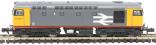 Class 26 26037 in Railfreight grey with red stripe - Digital fitted