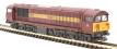 Class 58 58047 in EWS maroon & gold - Digital fitted