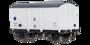Blue Spot Fish Van White E87014
