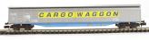 Cargowaggon bogie ferry wagon in grey and blue with white stripe - 2797 509