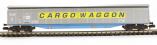 Cargowaggon bogie ferry wagon  in grey and blue with white stripe - 2797 530