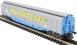 Cargowaggon bogie ferry wagon in grey and blue with yellow stripe - 33 80 279 7516-2
