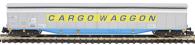 Cargowaggon bogie ferry wagon in grey and blue with yellow stripe - 33 80 279 7543-6 