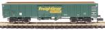 MJA mineral and aggregates twin bogie box wagon in Freightliner green - 502005 & 502006 - pack of 2