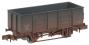 20-ton steel mineral wagon in GWR grey - 33240 - weathered