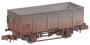 20-ton steel mineral wagon in BR grey - B315766 - weathered