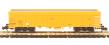 IOA 'Merlin' bogie ballast wagon in Network Rail yellow - 3170 5992 115-3