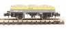 Grampus engineers open wagon in Engineers grey & yellow 'Dutch' livery - DB991570 