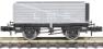 7-plank open wagon in LMS grey - 302080 