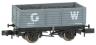 7-plank open wagon in GWR grey - 06572