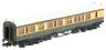 Collett 60' brake composite in GWR chocolate and cream with shirtbutton emblem - 7061