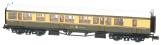 Collett 60' brake composite in GWR chocolate and cream with garter crest - 6355