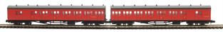 GWR B set 6461 and 6464 in BR crimson