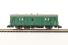 Maunsell brake van S766S in BR southern region green