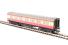 Maunsell first class corridor S7670S in BR crimson and cream