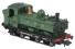 Class 57xx Pannier 0-6-0PT 9659 in GWR green with GWR lettering
