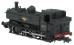 Class 57xx Pannier 0-6-0PT 9672 in BR black with late crest