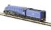 Class A4 steam locomotive 60022 "Mallard" in BR dark blue with early crest & double chimney