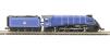 Class A4 steam locomotive 60022 "Mallard" in BR dark blue with early crest & double chimney