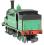 Class M7 0-4-4T 30038 in SR malachite green with 'British Railways' lettering - Digital fitted