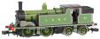Class M7 0-4-4T 35 in London & South Western Railway lined green - Digital fitted