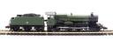 Class 6800 4-6-0 6820 "Kingstone Grange" in GWR green with shirtbutton emblem. DCC Fitted