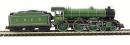 Class B17 4-6-0 1671 "Manchester City" in LNER apple green. DCC Fitted