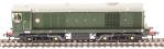 Whiskies Galore digital train set with sound-fitted Class 20 in BR green , three bulk grain wagons, oval of track and Digital controller.