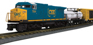 Dash-8 Diesel R-T-R Freight Train Set, CSX  - Proto-Sound 3 fitted