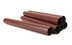 6 Pieces Steel Pipes 138 x 15mm Red Anti-Rust