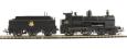 Class 32xx 4-4-0 Dukedog 9017 in BR black with early emblem as preserved