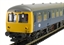 Class 105 2 car Cravens DMU in BR blue with yellow ends. Norwich /Lowestoft