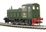 Class 03 Shunter D2011 in BR Plain Green