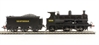 Class C Wainwright 0-6-0 1256 in Southern Railway black